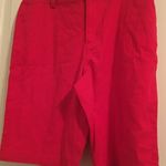 White Stag  Women's Shorts Pockets Casual Size 10 Red Photo 0