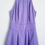 Rebecca Taylor ‎ Purple Fit And Flare Dress Photo 0