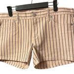 Loft  STRIPED DENIM SHORTS Photo 0