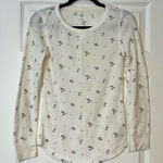 Gap  Floral Print Thermal Tee - Size S Photo 0