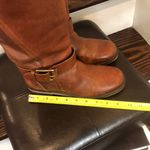 Lucky Brand  Brown Leather Knee High Moto Riding Boots SIZE 7 — 7.5 Photo 9