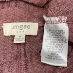 Umgee  Berry Waffle Knit Button Front Lightweight Cardigan Scoop Hem Size M Photo 3