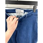 Frank & Eileen WICKLOW ITALIAN STRETCH DENIM CROPPED RAW EDGE Chino JEANS 12 Photo 5