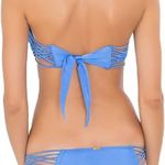 Luli Fama Women's Cuba Libre Crisscross Tassel Bandeau Bikini Top Size: XL Photo 1
