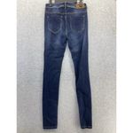 ZARA  Women's Blue Denim Jeans Size 4 Skinny Dark Wash Photo 1