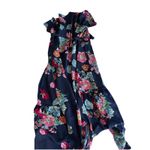 Coc Clothing Obsessed Company Floral Wrap Midi Dress 3x Cottage Core Blue Photo 2
