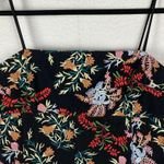 Urban Outfitters Black Floral Mini Dress Photo 2