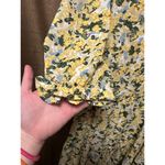 MELLODAY NWT  Short Sleeve Tiered Maxi Dress Puff Sleeve Floral Size Large Photo 3