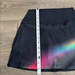 WITH Wear It To Heart High Rise Active Tennis Skirt Skort Rainbow Black Size XS Photo 9