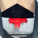 REDVANLY Women’s Medium White/Black Contrast Sleeve Full Photo 4