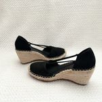 Eileen Fisher Black Suede Yasmin Closed Toe Espadrille Platform Wedge 6.5 NWOB Photo 78