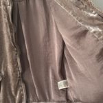 Free People Crushed Velvet Bomber Jacket Boho Holiday Date Night Photo 5