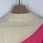 Chinti & Parker Wool Cashmere Color‎ Block High Neck Sweater Soft Lightweight L Pink Size L Photo 10