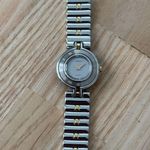 Seiko Lassale Super Rare Ladies Luxury Watch Two-Tone Bracelet Case Gray Dial Photo 4