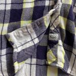Rails  Hunter Navy and Yellow Flannel Size Small Photo 9