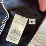 Cloth & Stone  Blanket Stitch Top M Black Photo 4
