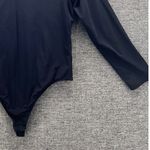 Everlane Bodysuit XL Y2K Basic Long Sleeve Bodysuit Gray Photo 2