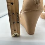 Top Moda  Sandal Womens 8 Tan‎ Lindy Wedeged Strappy Gladiator Sandals Photo 5