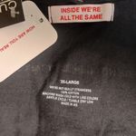 We’re not really strangers Affirmations Tee, Black, 2xL Gray Size XXL Photo 4