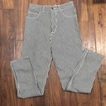 Guess by Marciano Vintage 80’s guess jeans Black and White Striped Pants Photo 0