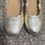 Jack Rogers  NWOT Women's Lucie Scalloped Leather Ballet Flats size 10 Photo 2