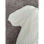 Saks 5th Avenue vintage folio sake fifth avenue ramie cotton knit short sleeve sweater top M Photo 4