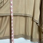 POL City Drifrter Oversized Neutral Tan Boho Top Size Small Photo 7