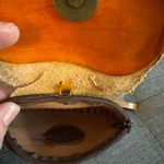 Source Unknown Cat-Shaped Genuine Embossed Leather Coin Purse Wristlet Brown Photo 3