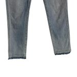 AMO Babe 70’S Blue Light Wash High Rise Crop Ankle Denim Jeans Size 26 Photo 8