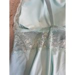 Pure‎ Beauty Lace Trim Babydoll Nightgown Women's Size 3X Aqua Blue Photo 1