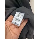 Le lis  Mini Dress Shoulders Tie Straps Front Hook And Eye Black Sz Large NWT Photo 7