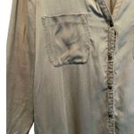 Holding Horses Anthropologie Sage Long Sleeve Button Front Shirt Large Photo 6