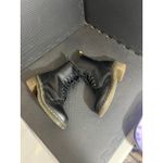 Dr. Martens Dr. Doc Martens Clemency Smooth Black Leather Lace Up Boots Sz UK 5 US 7 Womens Photo 2