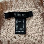 Forever 21 Pastel Pink Open Knit Sweater Small Photo 1