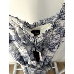 Lucy Paris $82 NWT  Belted Toile Print Midi Dress Size Small Photo 2