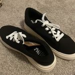 Mad love -  black tennis shoes laceup size 9 Photo 8