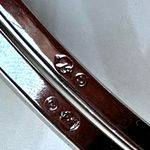 Silver tone rhinestone bangle bracelets Photo 6