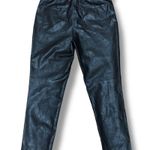 We The Free Black Belted Faux Leather Pants - Size 30 Photo 1