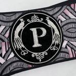 Pelush Women's Aztec Print Gathered Belt Luxury NYC Gray Photo 5