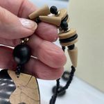 Vintage 80’s90’s necklace earrings set Black Photo 4