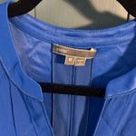 Vince Royal Blue Short Sleeve Top Photo 2