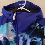 O'Neill 🏂 Ski Blue AOP Jones Waterproof Contour Snowboarding Jacket🎿 ~med Photo 7