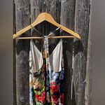 Alice + Olivia Fierra Y - Back Mini Slip Silk Floral Dress Photo 11