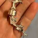 Dolphins Ear Cuff sterling silver Photo 1