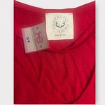 Fantastic Fawn Red Cutout Tank Top Blouse Photo 2