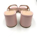 Rupert Sanderson Blush Pink Cut Out Mule Leather Size 9 Photo 5