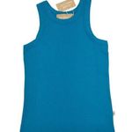 ARAMINTA JAMES Everyday Knit Tank Top Women 10/M Blue Resort City Travel NWT Photo 0
