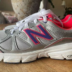 New Balance  Women's Shoes XLT Footbed WE 571 Lace Up Gray Pink Sz 8.5 D Photo 0