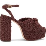 Loeffler Randall Roz Knot Ankle Strap Platform Sandal Photo 2