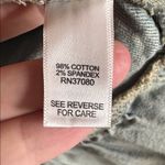 Cato  Denim Short Sleeve Jacket Raw Ruffle Hem Plus Size 3X 22/24W Photo 3